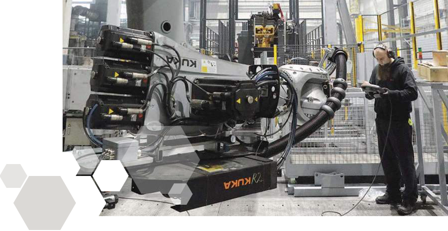 Robotos kovácsoló gyártósort építettünk a RÁBÁban